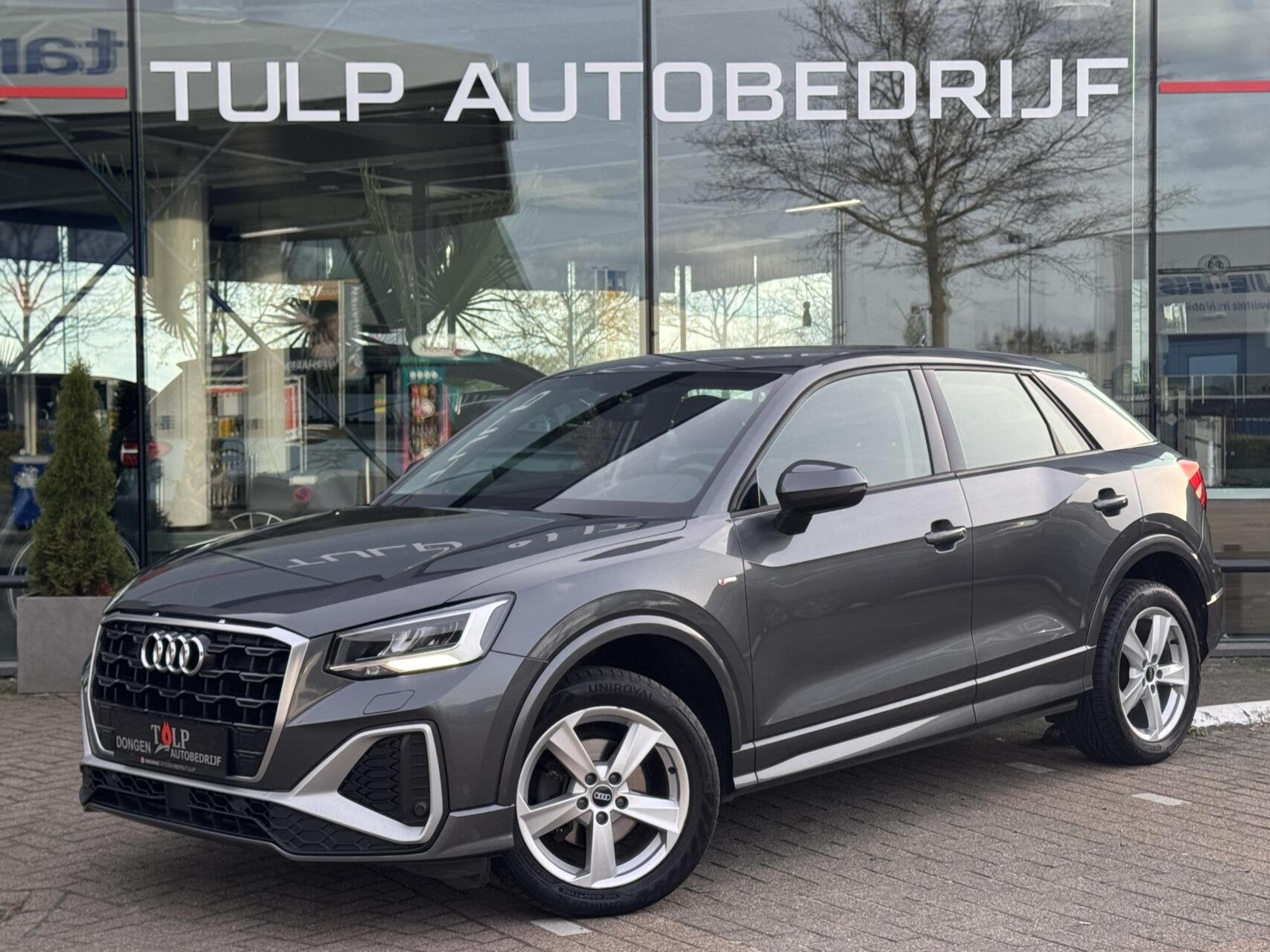 Audi Q2 35 TFSI S-Line Navi Automaat Carplay 1e Eigenaar BTW, Auto's, Dealer onderhouden, Stof, 4 cilinders, 150 pk