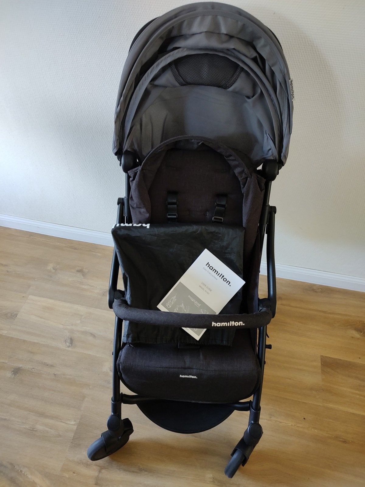 Hamilton Buggy R1/S1 - Compacte en complete kinderwagen, Kinderen en Baby's, Ophalen, Gebruikt, Overige merken, Verstelbare rugleuning