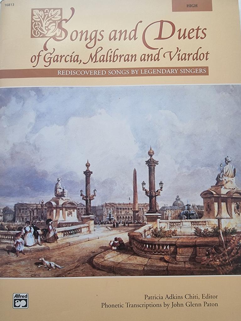 Songs and Duets of García, Malibran and Viardot B28, Muziek en Instrumenten, Zang, Klassiek, Ophalen of Verzenden, Zo goed als nieuw