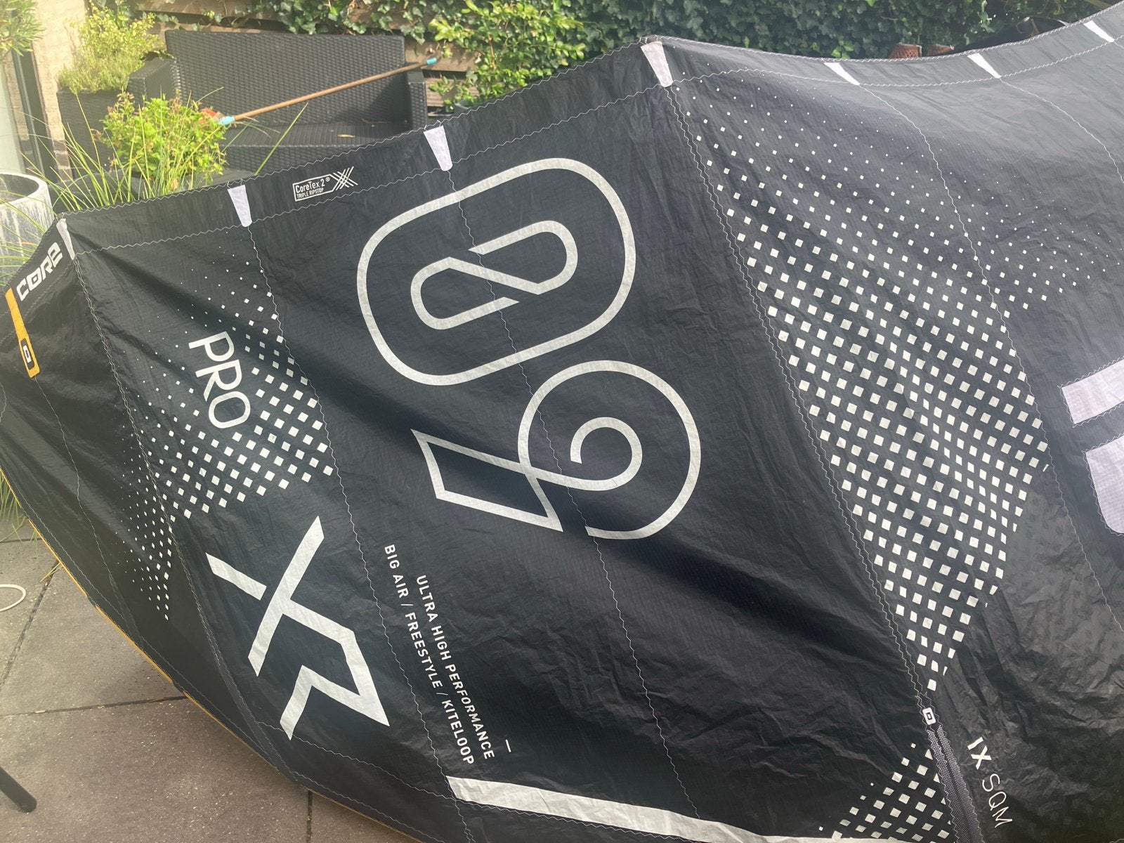 Core XR Pro 9m - Zo goed als nieuw, Watersport en Boten, 9 m², Geen board, Ophalen of Verzenden, Zo goed als nieuw