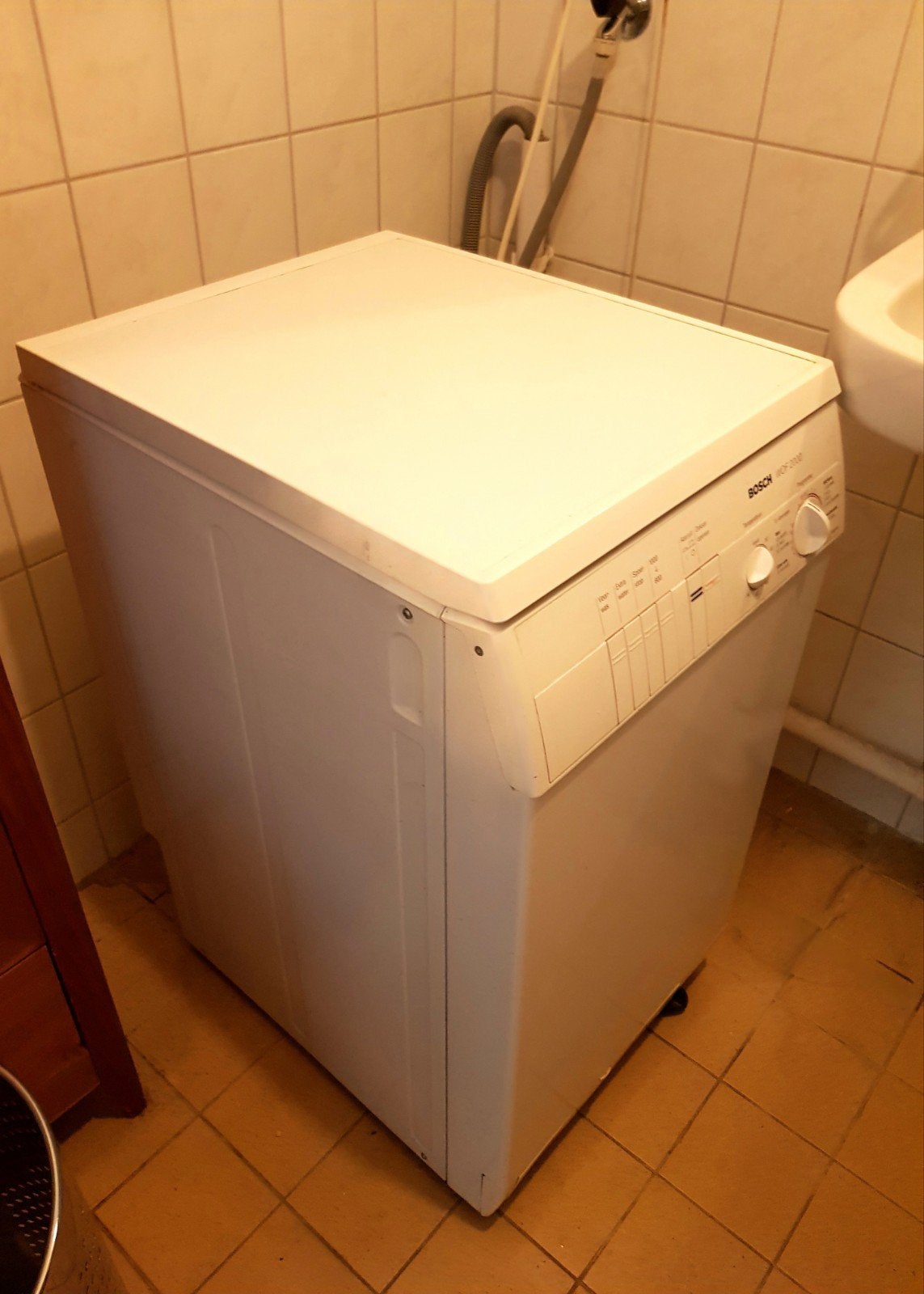 Aangeboden: Bosch WOF 2000 Bovenlader Wasmachine, Ophalen, 4 tot 6 kg, Bovenlader, 85 tot 90 cm