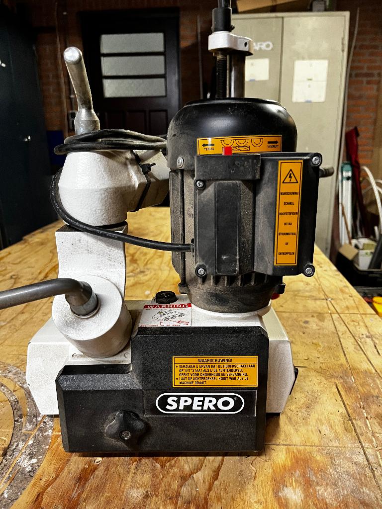 Spero doorvoer machine, Doe-het-zelf en Verbouw, Gereedschap | Zaagmachines, Ophalen, Minder dan 30 mm, Gebruikt, Overige typen