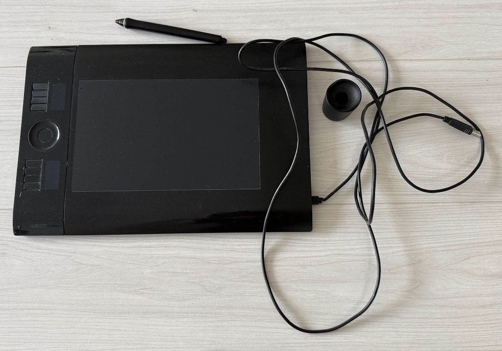 Wacom Intuos 4,  PTK640 teken tablet, Computers en Software, Ophalen of Verzenden, Gebruikt, Bedraad, Wacom