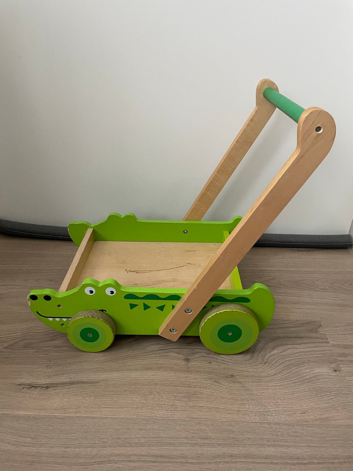 Houten loopwagen, Kinderen en Baby's, Ophalen, Gebruikt, Jongen of Meisje