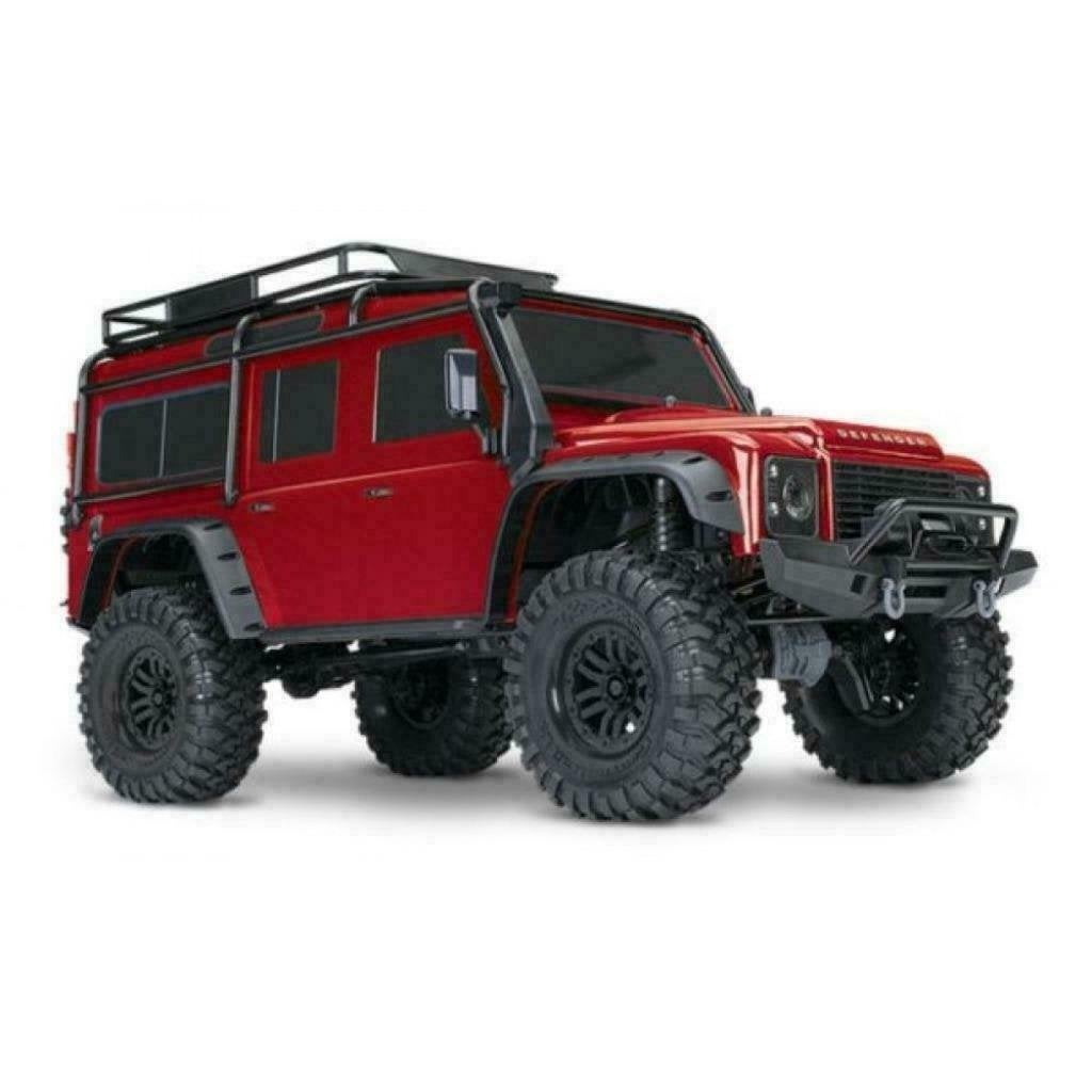 Traxxas Land Rover Defender Crawler Rood., Ophalen of Verzenden, Nieuw, Elektro, Auto offroad