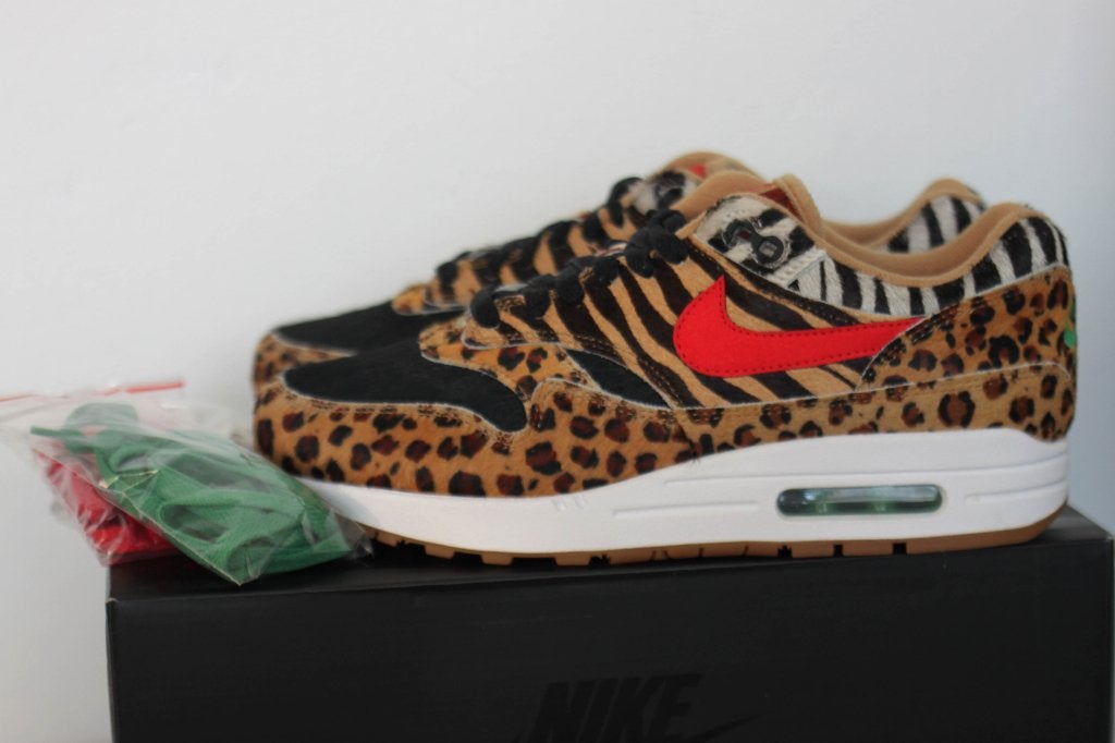 Nike Air Max 1 DLX ATMOS Animal Pack 42 44 45 46 47 nieuw, Zwart, Nike, Nieuw, Ophalen of Verzenden