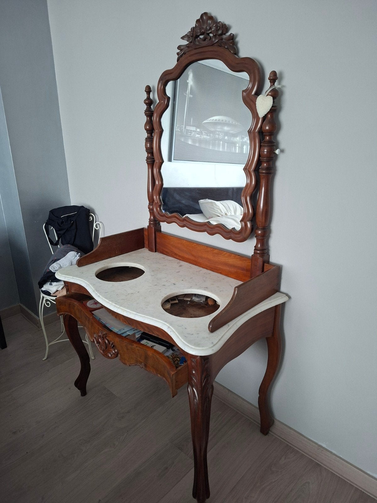 Kap Was tafel, Ophalen, Gebruikt, 50 tot 100 cm, Minder dan 100 cm
