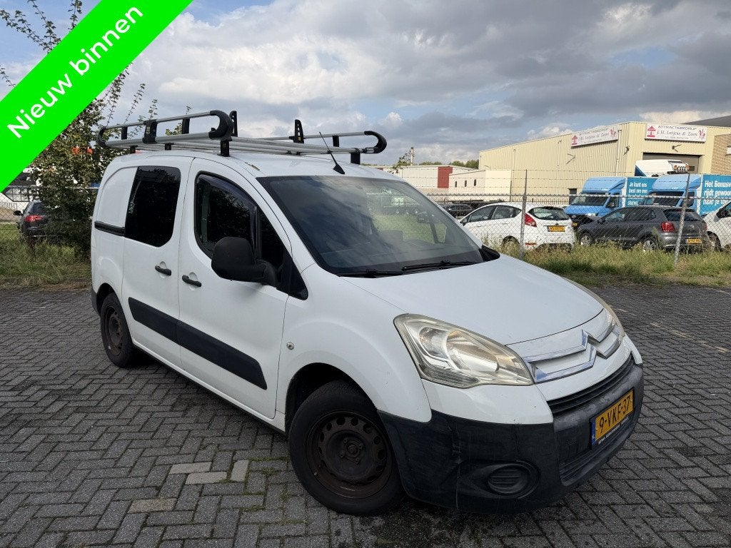 Citroën Berlingo 1.6 HDIF 500 Club 3 persoon 2010, Auto's, Euro 5, 4 cilinders, Citroën, Wit