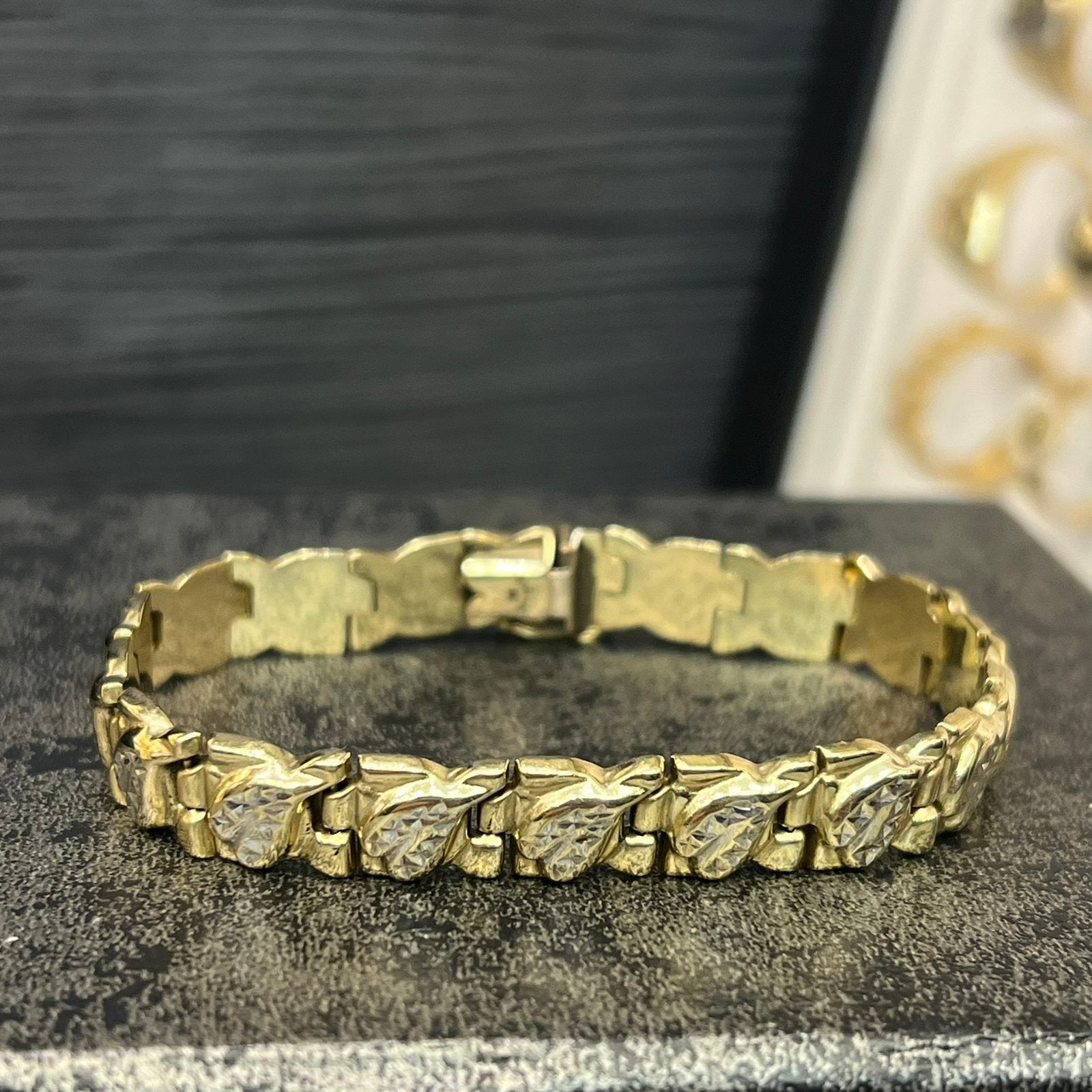 14k gouden armband prachtig model, Ophalen of Verzenden, Nieuw, Goud