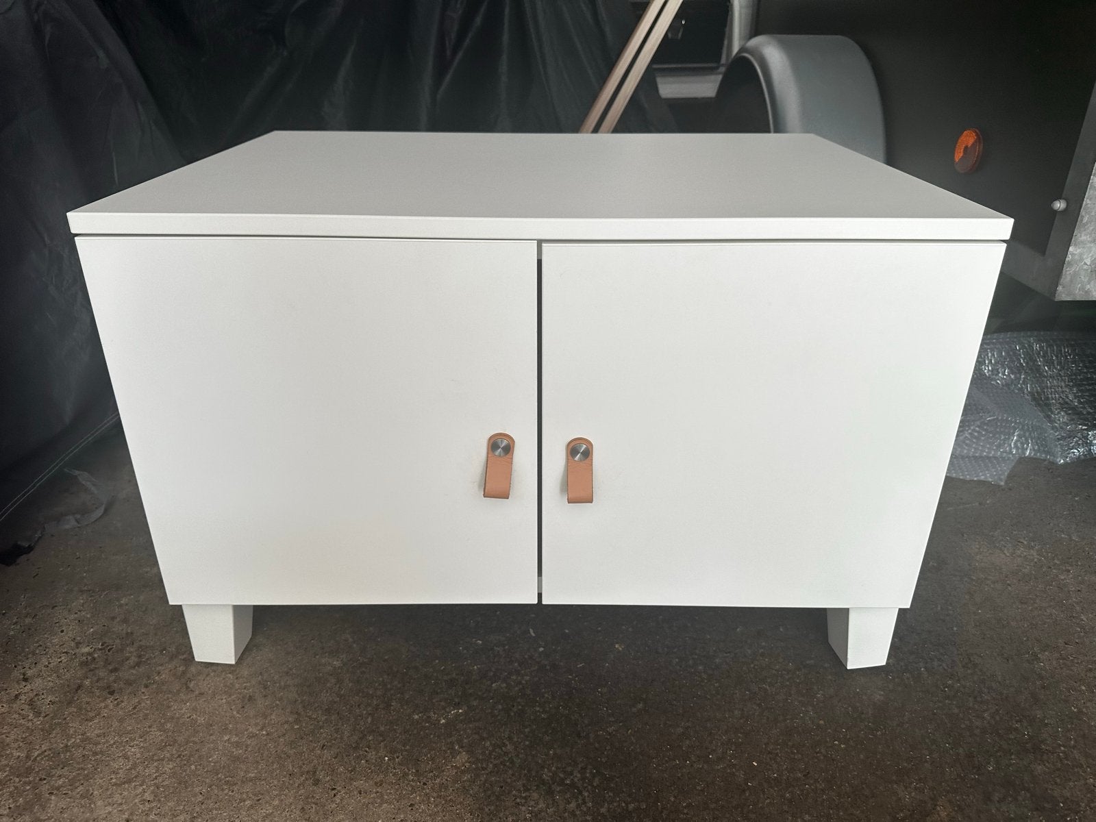 2x IKEA kastje wit – hangend en staand incl. ophangbeugel, Ophalen, Gebruikt