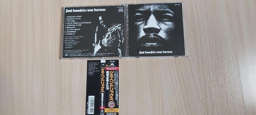 Jimi Hendrix War Heroes Cd (Japans), Ophalen of Verzenden, 1980 - 1989, Zo goed als nieuw