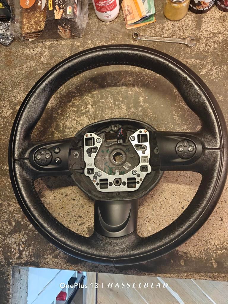 Mini Cooper R55S Lederen Stuurwiel, Auto-onderdelen, Ophalen of Verzenden, Gebruikt, Mini
