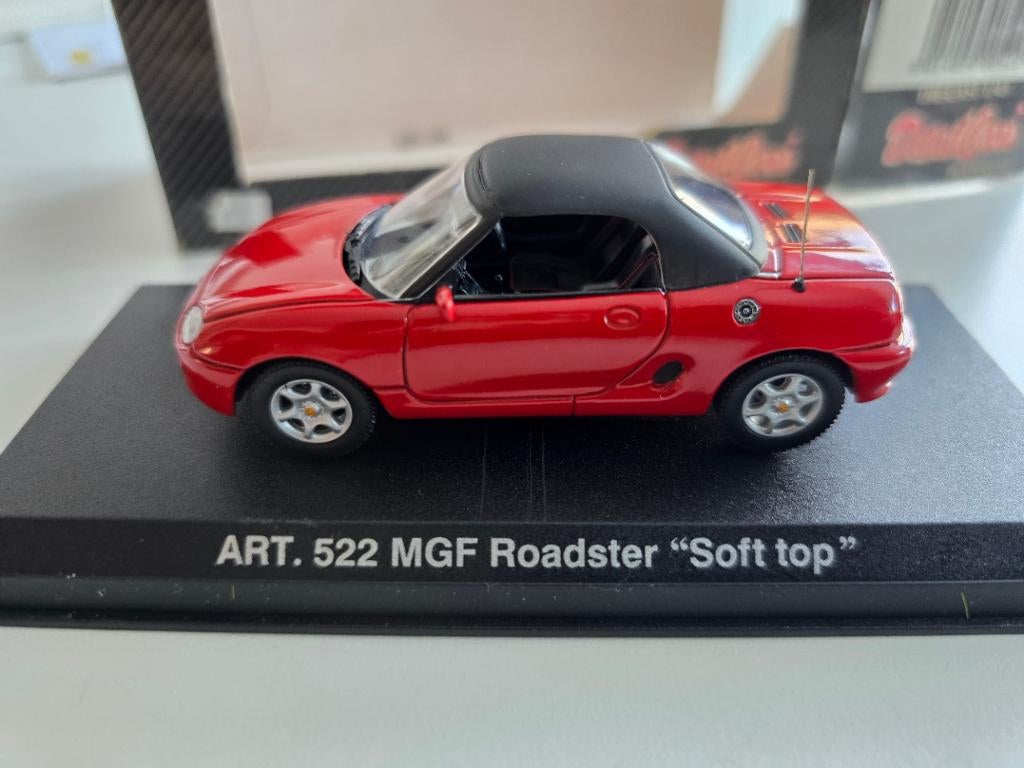 MGF Roadster softtop 1/43, Ophalen of Verzenden, Zo goed als nieuw, Auto, Overige merken