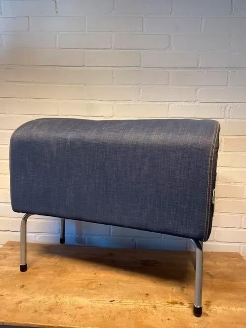 IKEA Voetenbank / Poef Denim, Ophalen, Minder dan 50 cm, Gebruikt, 50 tot 75 cm