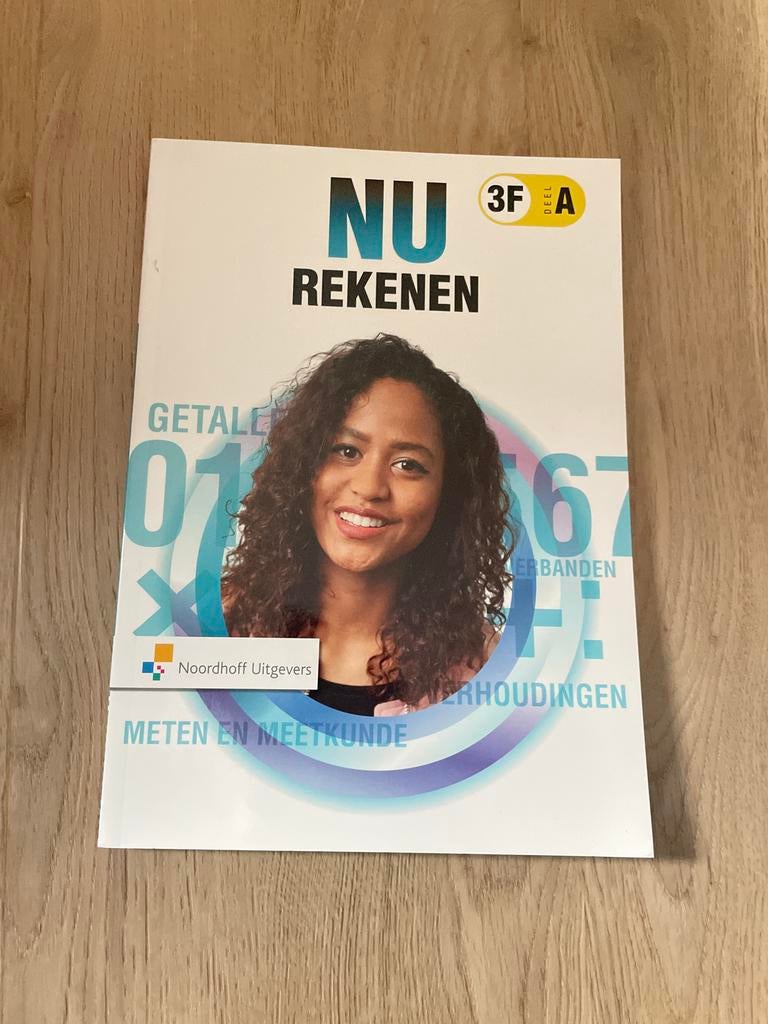 Studieboek Rekenen 3F A en B, Ophalen of Verzenden, Zo goed als nieuw, MBO