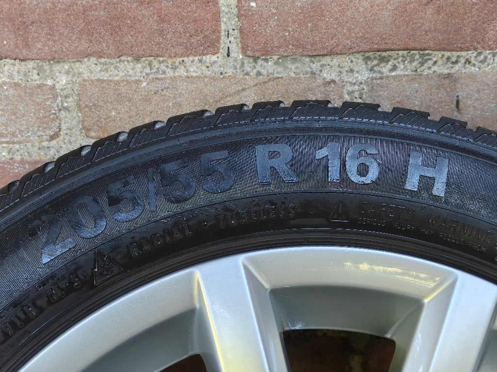 4 Originele velgen VW Golf 7 + banden (205/55 R16), Ophalen, Gebruikt, 16 inch, Banden en Velgen