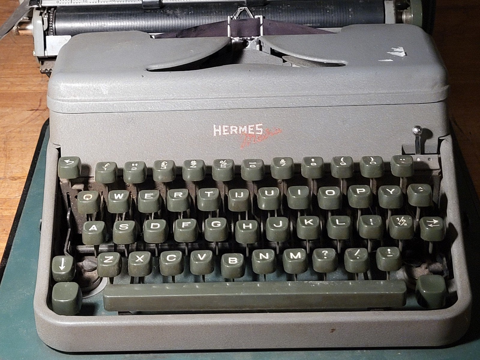 Hermes Media 3 typemachine met originele koffer – Swiss made, Diversen, Ophalen of Verzenden