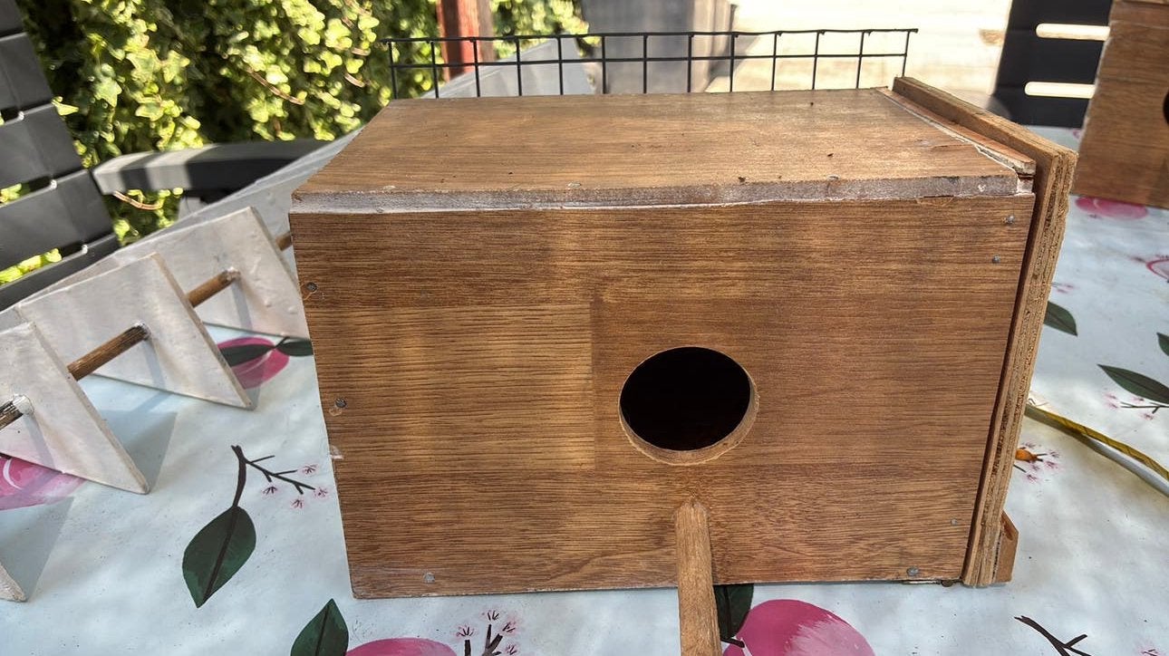 Broedblok, Dieren en Toebehoren, Vogels | Hokken en Kooien, Ophalen, Gebruikt, Hout, Overige typen