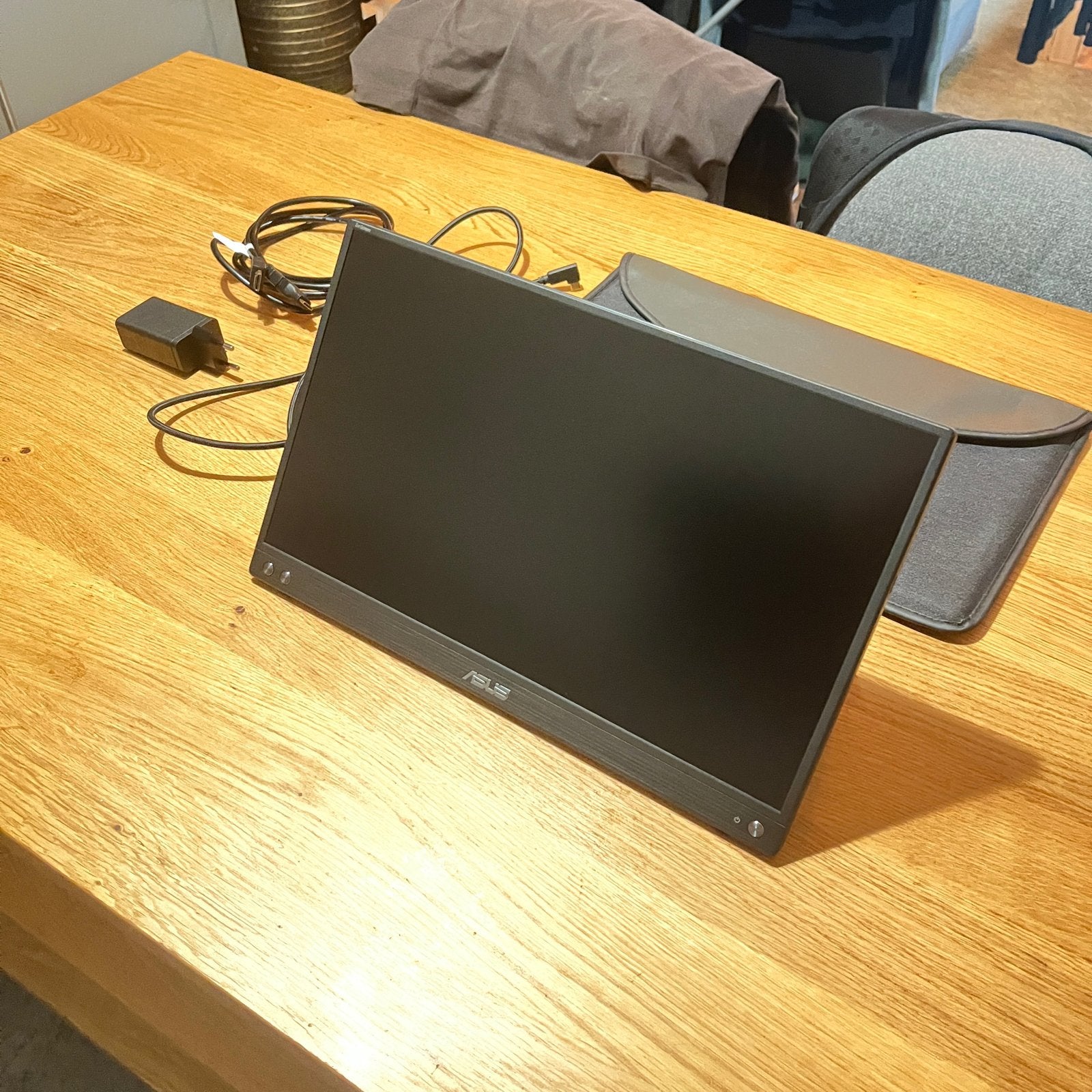 ASUS ZenScreen MB16AHV draagbare monitor 15,6 inch, Computers en Software, Monitoren, HDMI, IPS, Kantelbaar, Full HD