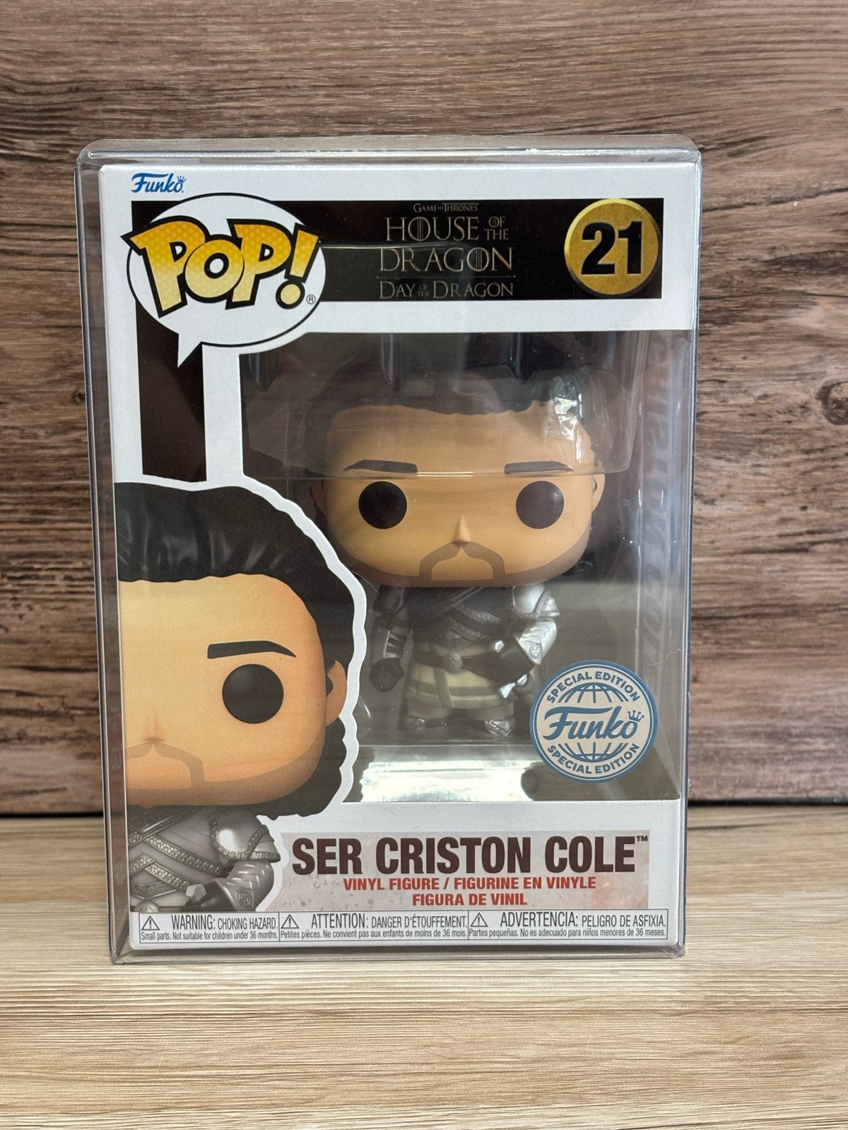 Funko Pop! House of the Dragon - Ser Criston Cole #21, Ophalen of Verzenden, Zo goed als nieuw