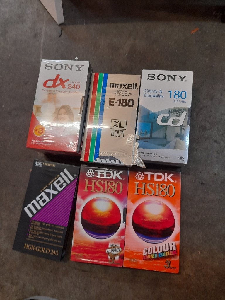 Videobanden nieuw 10 stuks, Alle leeftijden, Verzenden, Nieuw in verpakking, Overige genres