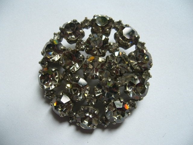 MOOIE VINTAGE BROCHE ZIE TEKST, Verzenden, Overige materialen, Broche