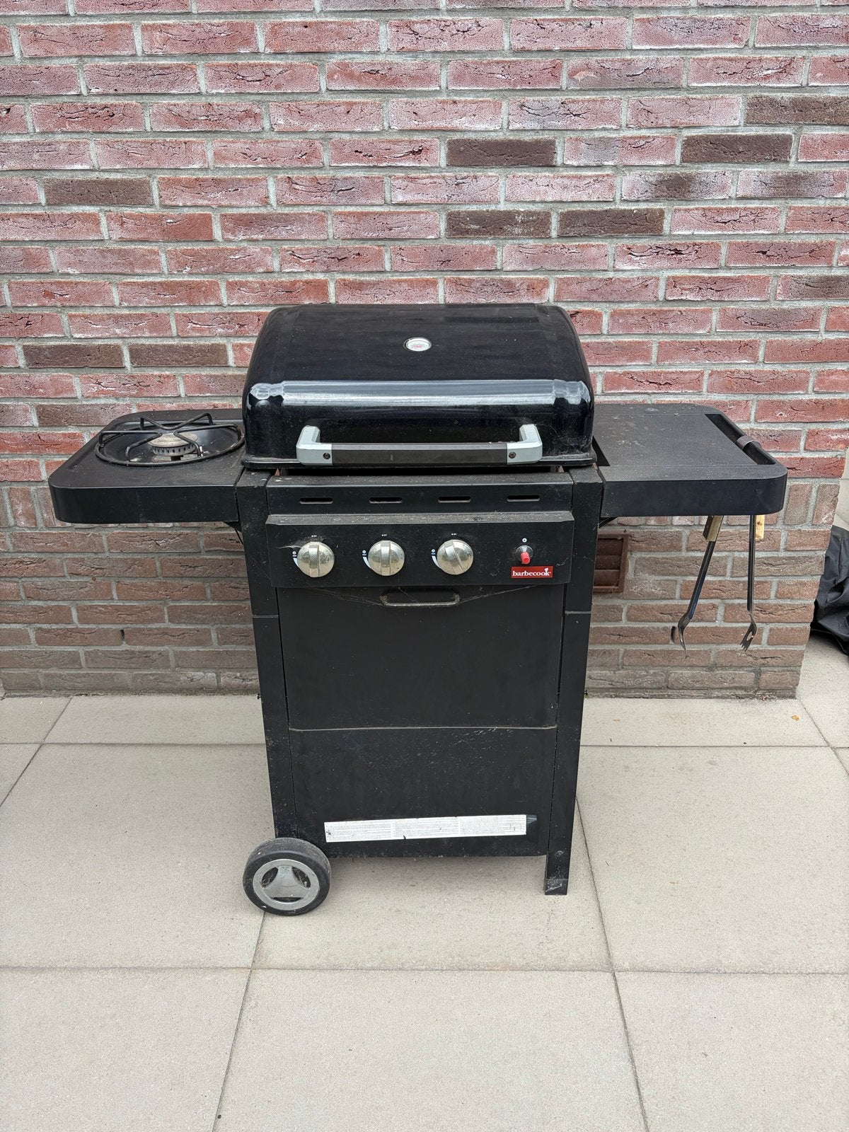 Barbecook gasbarbecue met zijbrander, Ophalen, Gebruikt