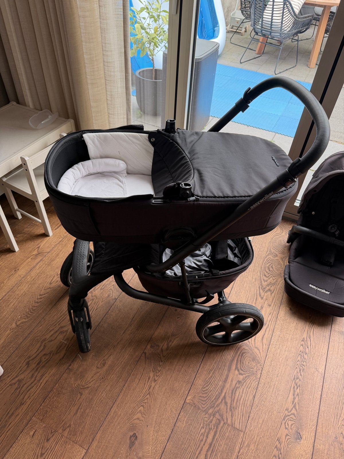 Easywalker Jimmy Kinderwagen, Gebruikt, Verstelbare duwstang, Combiwagen, Ophalen