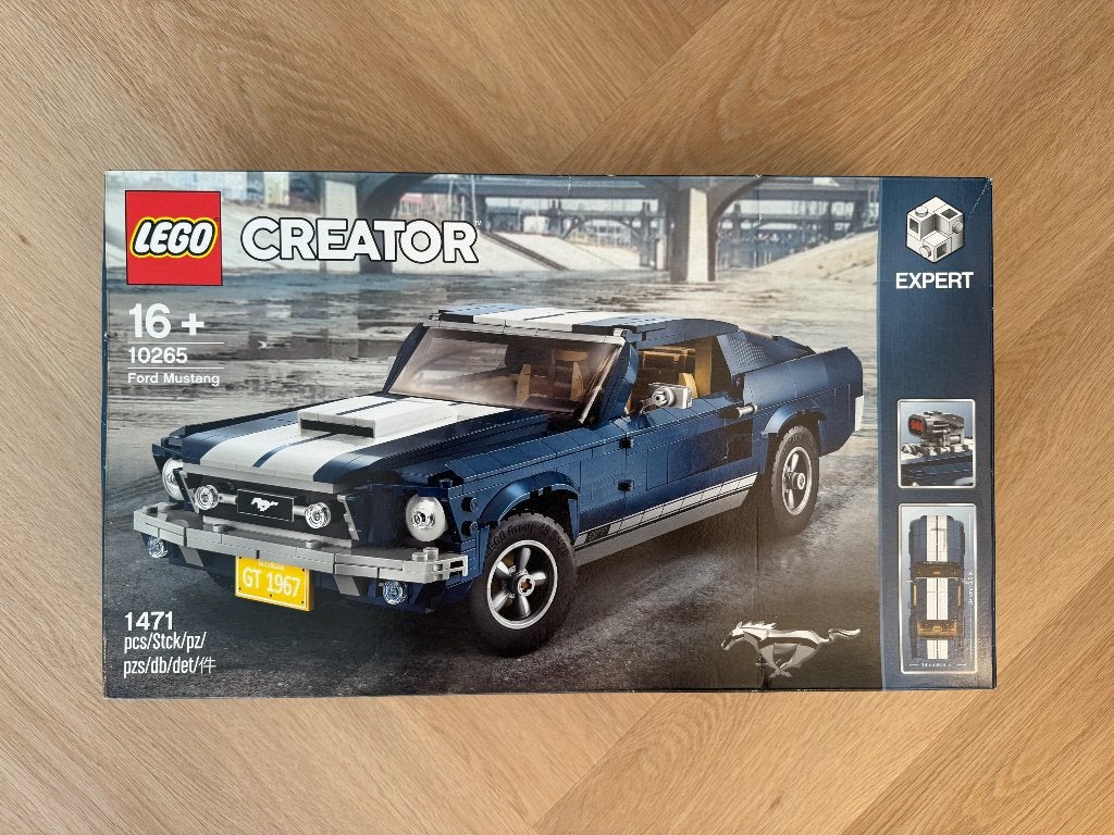 Lego Creator Expert 10265: Ford Mustang - Nieuw in doos, Lego, Nieuw, Ophalen of Verzenden, Ongeopend/sealed