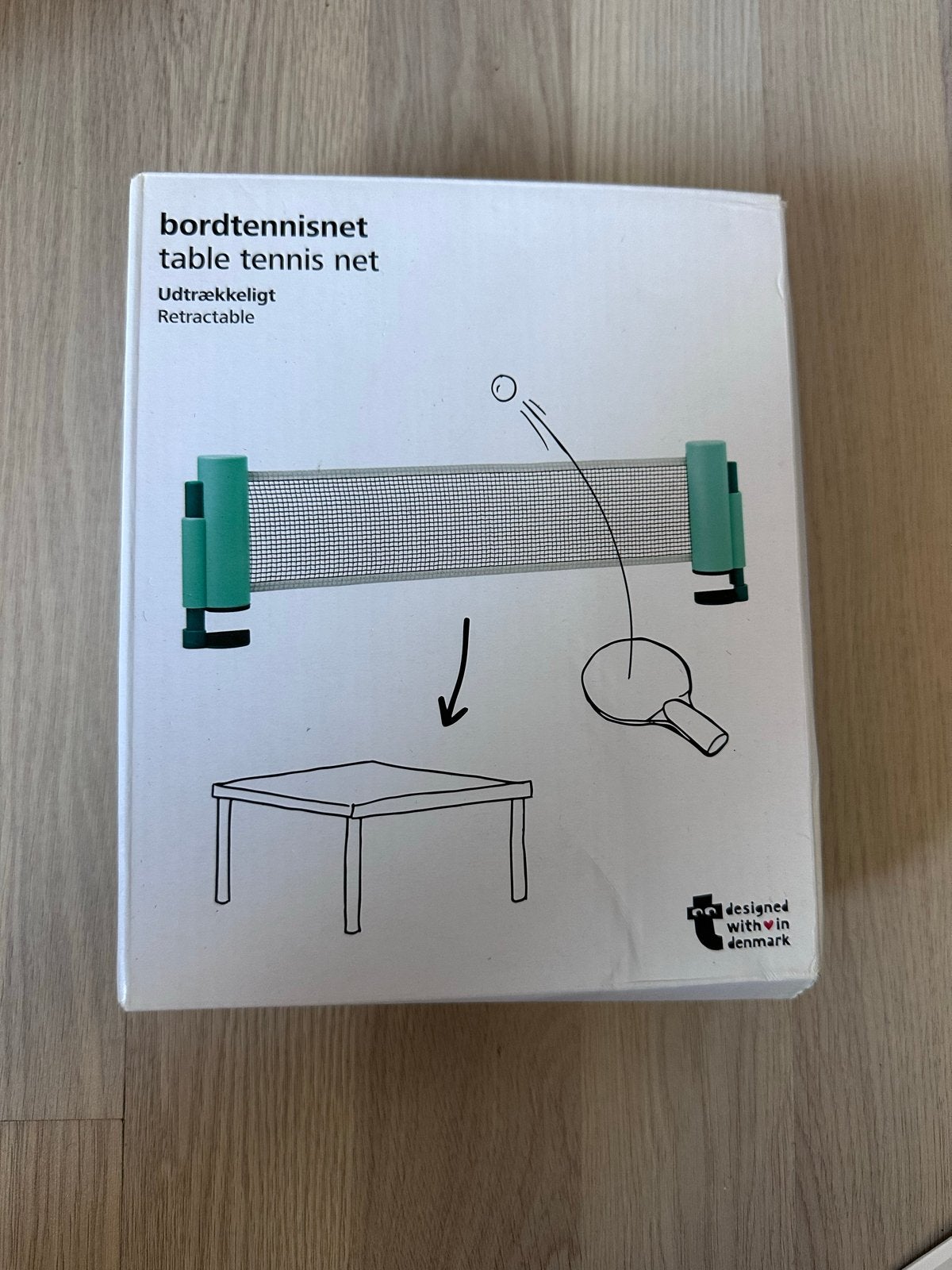 Uitschuifbaar Tafeltennisnet - Compleet Set, Verzenden, Nieuw, Net, Batje(s) of Balletje(s)