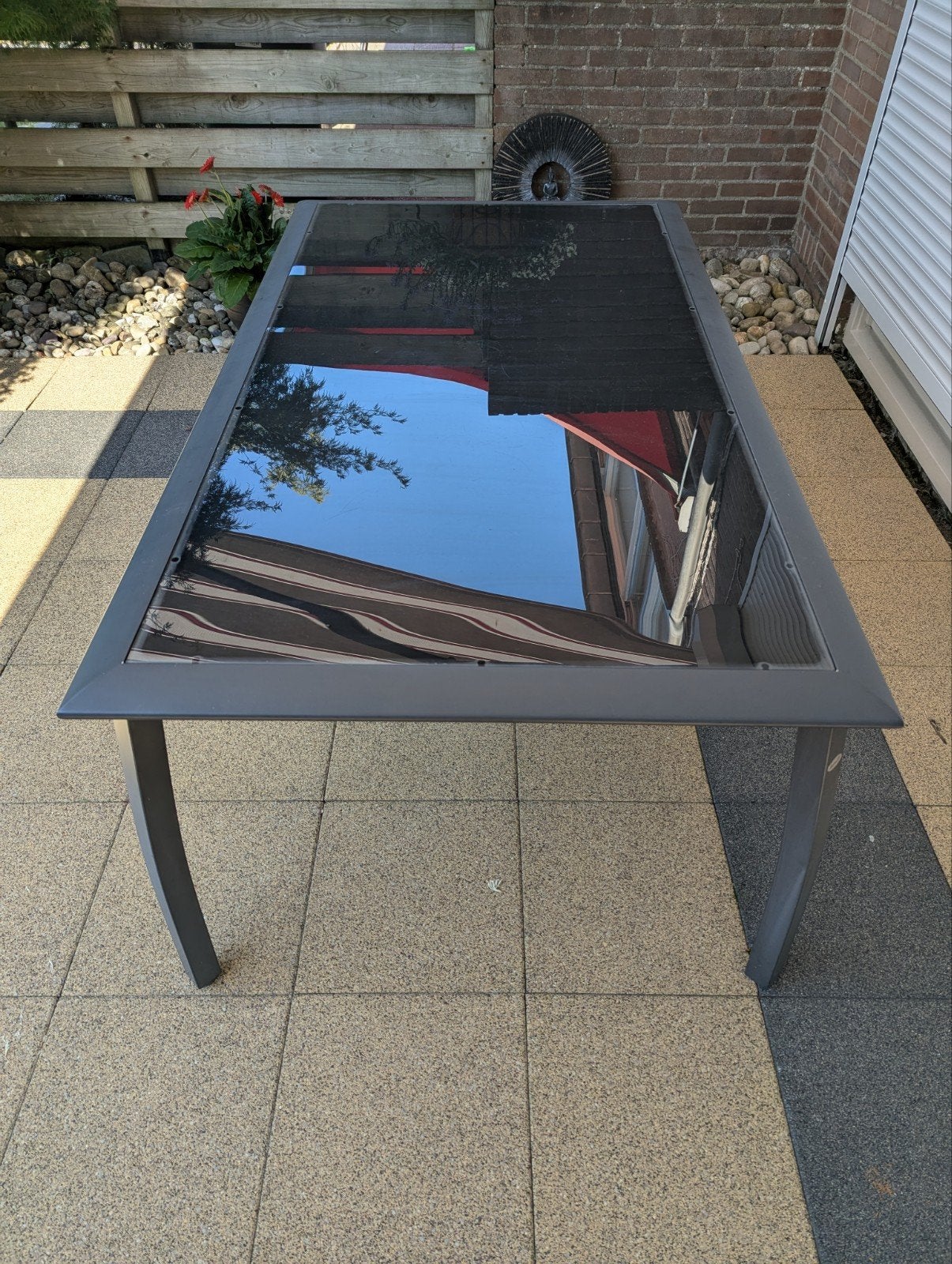 Hartman tuintafel, Tuin en Terras, Tuintafels, Ophalen, Rechthoekig, Rvs