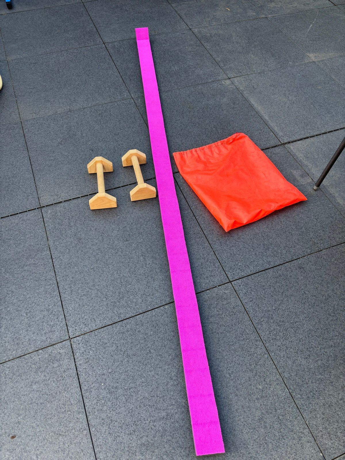Turnset: Balansbalk en push-up steunen set, Ophalen of Verzenden, Zo goed als nieuw, Overige typen
