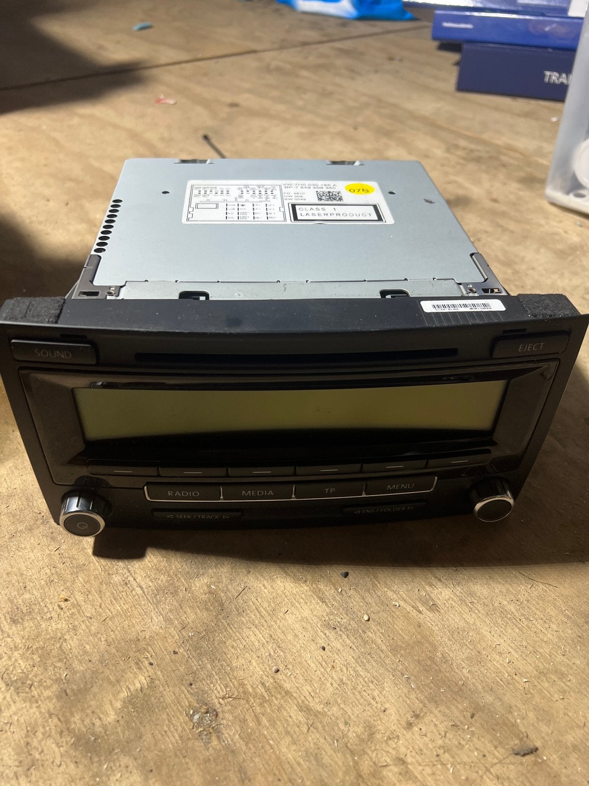 Originele transporter T5 radio, Ophalen, Gebruikt