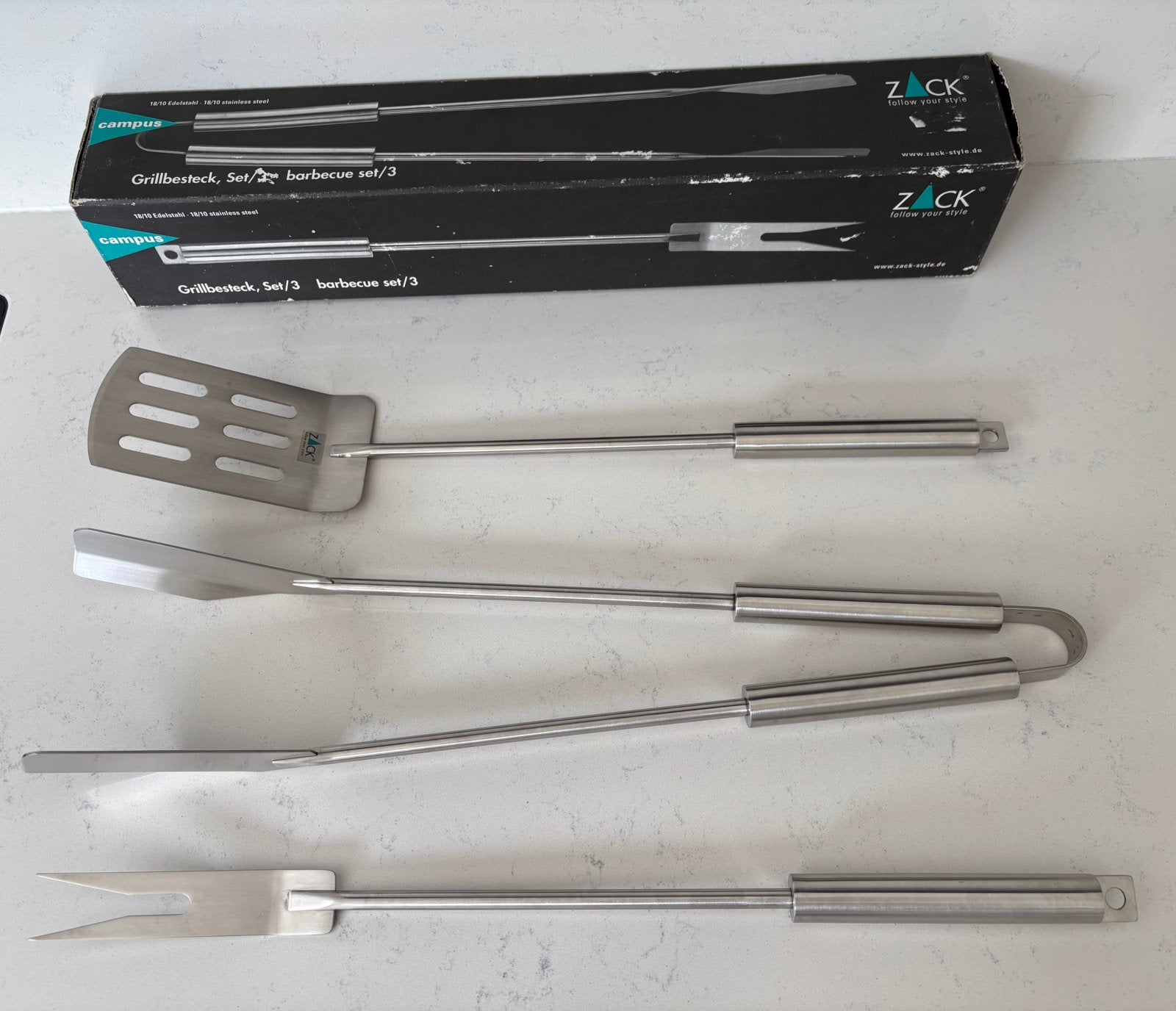 Zack bbq set, Ophalen of Verzenden, Zo goed als nieuw