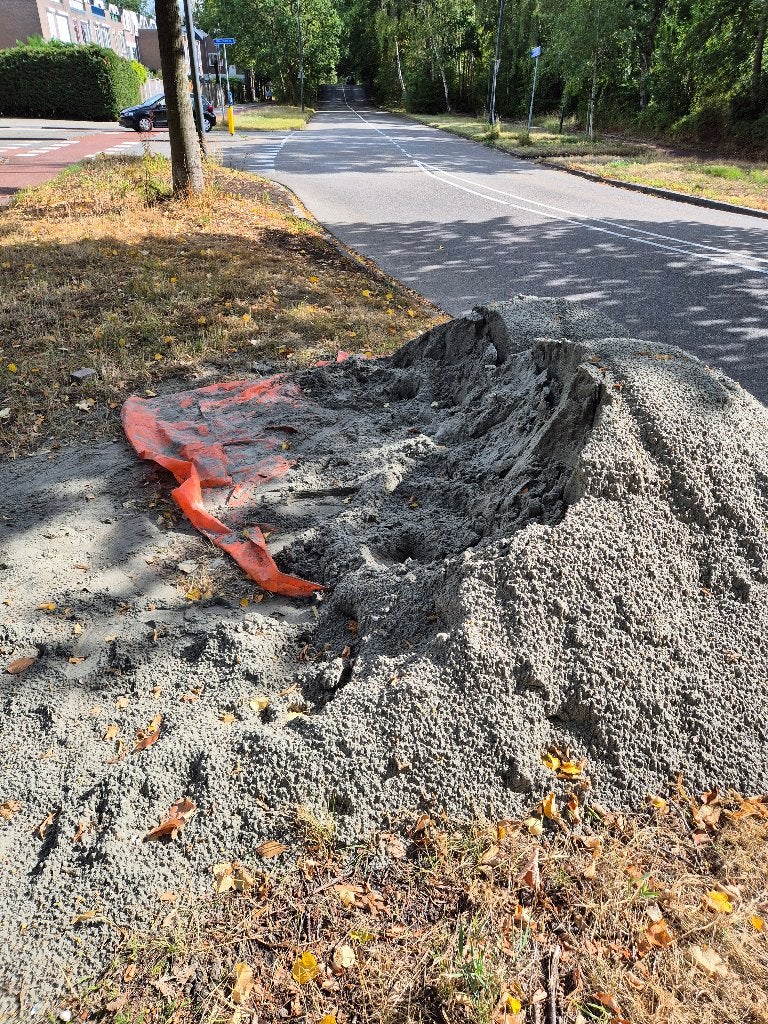 Gratis ophoogzand af te halen, Tuin en Terras, Zand, Ophalen of Verzenden, Gebruikt, Ophoogzand