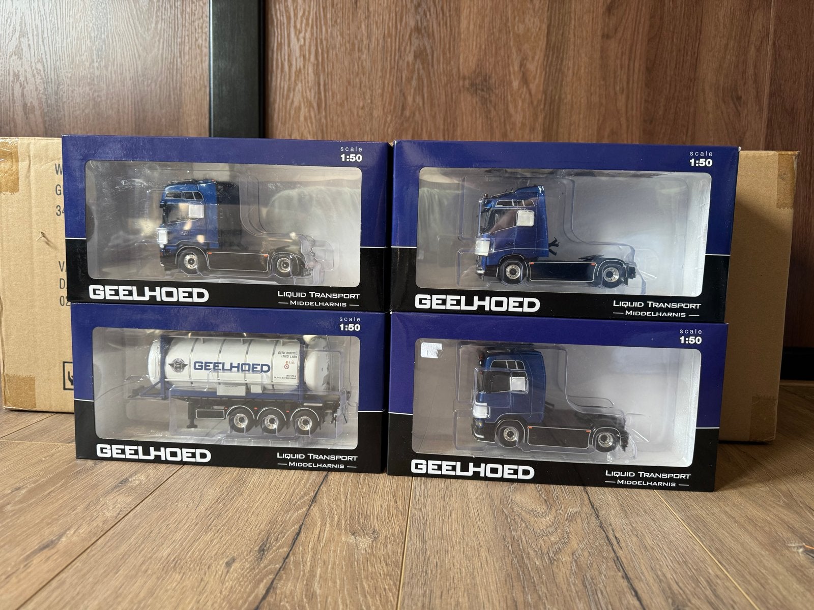 WSI Geelhoed Liquid Transport schaalmodellen 1:50, Ophalen of Verzenden, Nieuw, Bus of Vrachtwagen, Wsi
