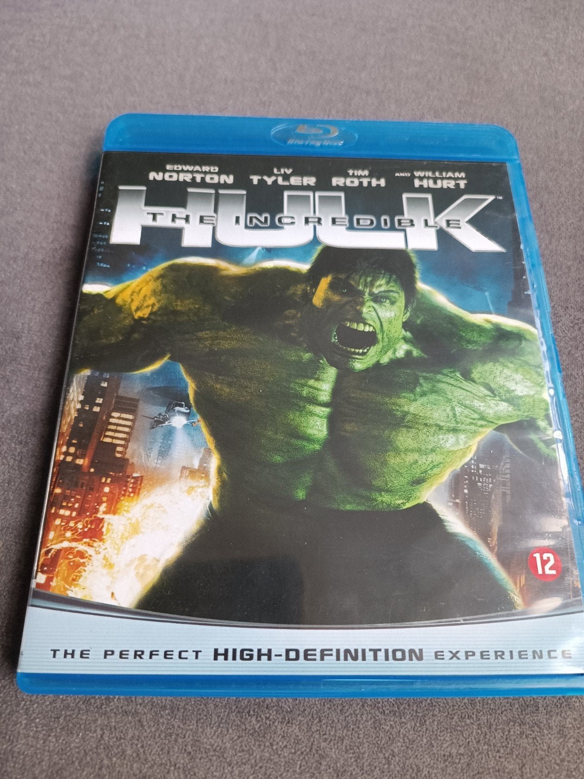 The incredible hulk - bluray, Cd's en Dvd's, Blu-ray, Ophalen of Verzenden, Zo goed als nieuw, Actie