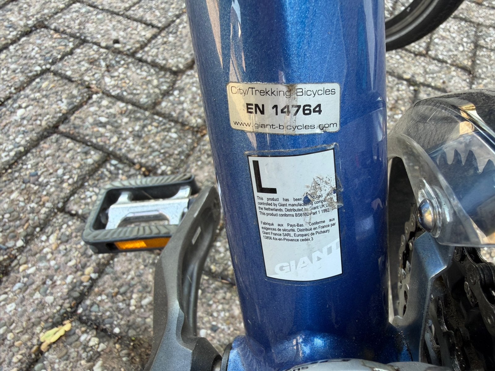 Giant City/Trekking Fiets - Maat L, 57 tot 61 cm, Ophalen, Gebruikt, Giant