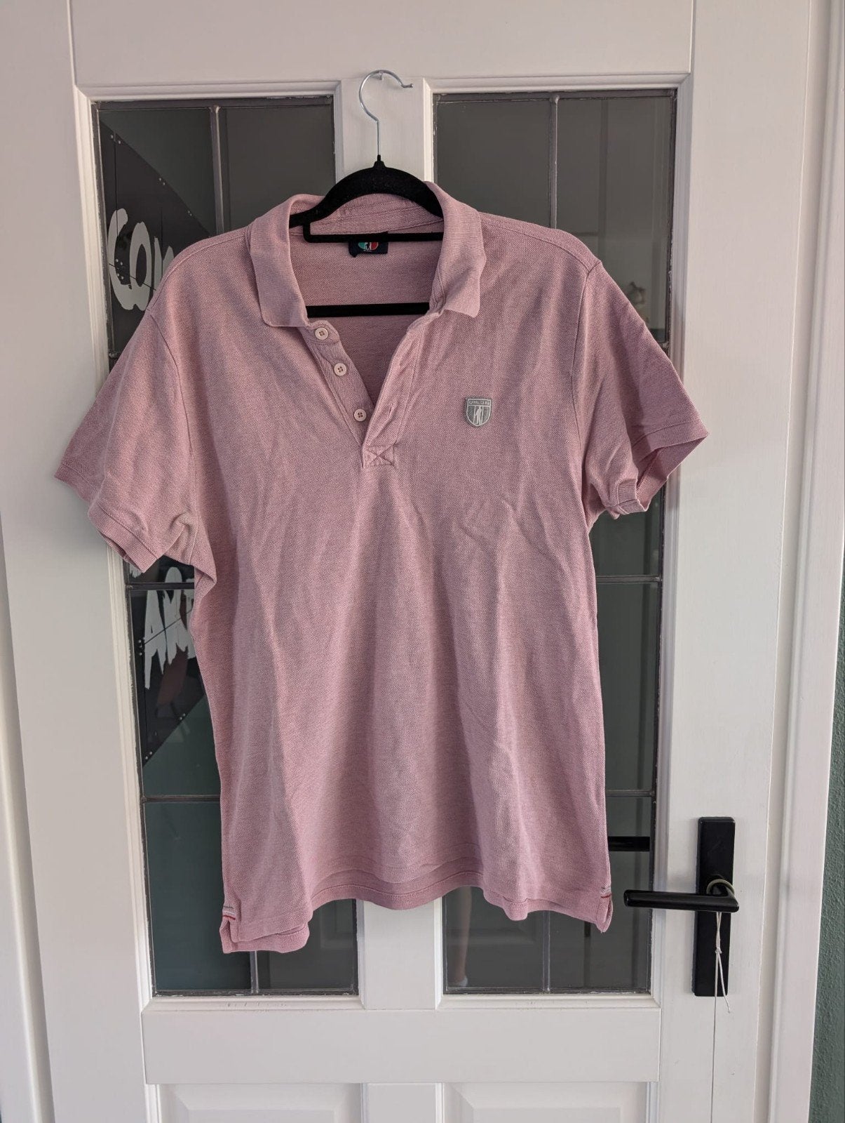 Cavallaro Napoli polo shirt - Roze - Maat XXL, Overige maten, Ophalen of Verzenden, Zo goed als nieuw, Roze