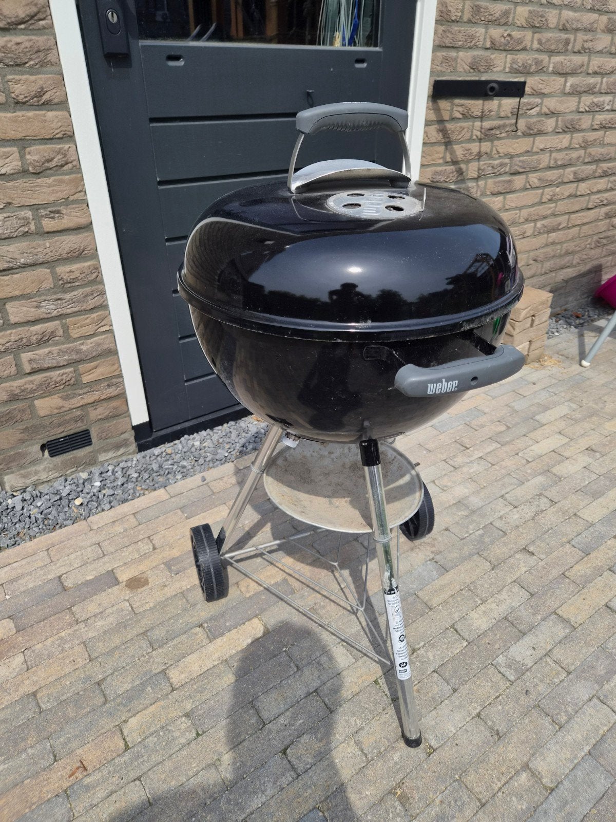 Weber Bar-B-Kettle Houtskoolbarbecue 47 cm, Ophalen, Gebruikt, Weber