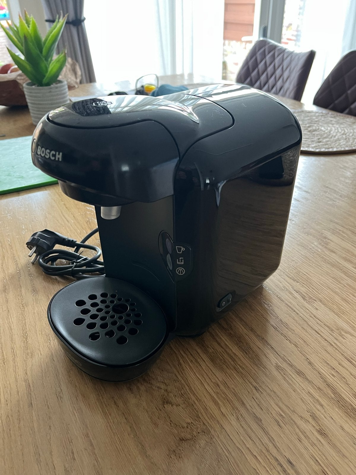 Nieuw Bosch Tassimo koffiezetapparaat - Nooit gebruikt!, Witgoed en Apparatuur, Ophalen, 1 kopje, Koffiepads en cups, Afneembaar waterreservoir