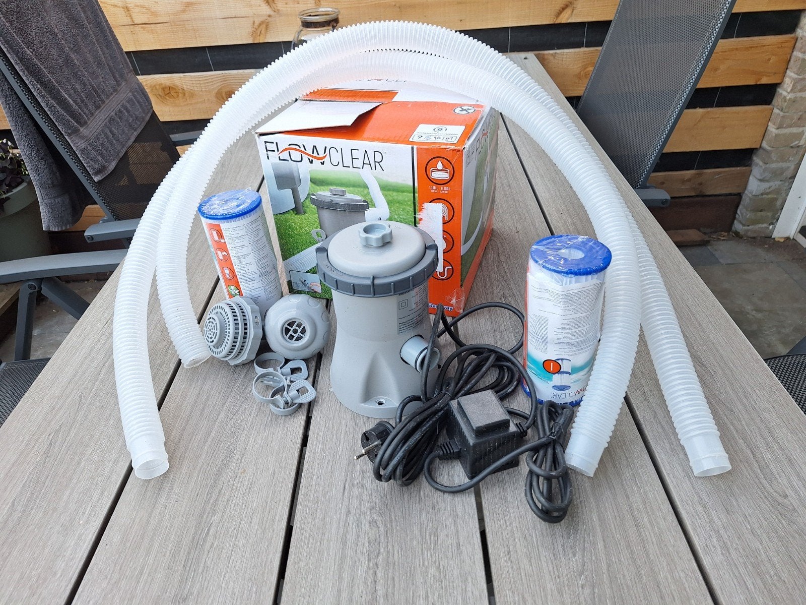 ZWEMBAD FILTERPOMP.      NIEUW, Tuin en Terras, Zwembad-toebehoren, Ophalen of Verzenden, Nieuw, Filter