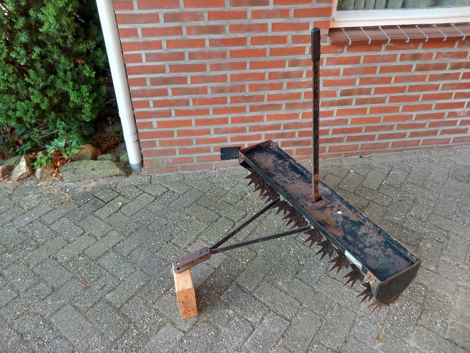 agri fab beluchtingsrol grasbeluchter gras prikker, Ophalen, Elektrisch