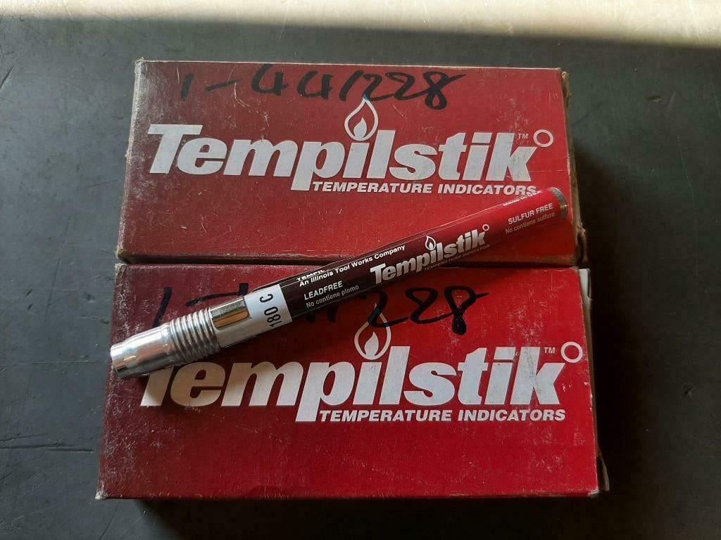19x Tempilstik 180c Temperateurstick krijt krijtjes NIEUW!, ., Nieuw, Ophalen of Verzenden, .