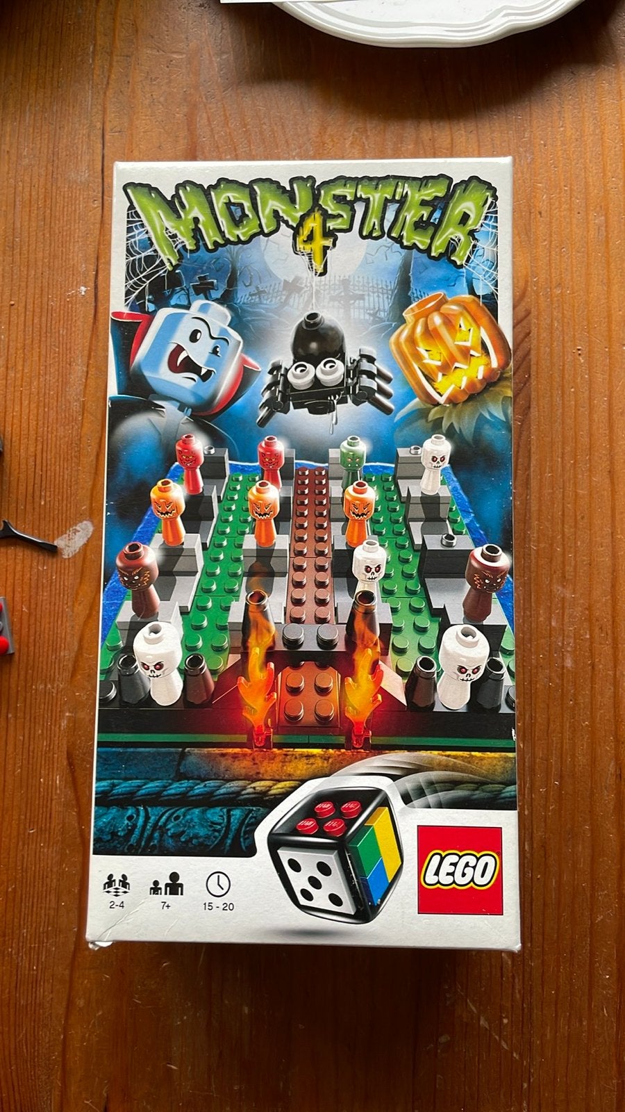 Lego Monster 4 - Bordspel (Set 3837), Gebruikt, Overige thema's, Lego, Ophalen of Verzenden