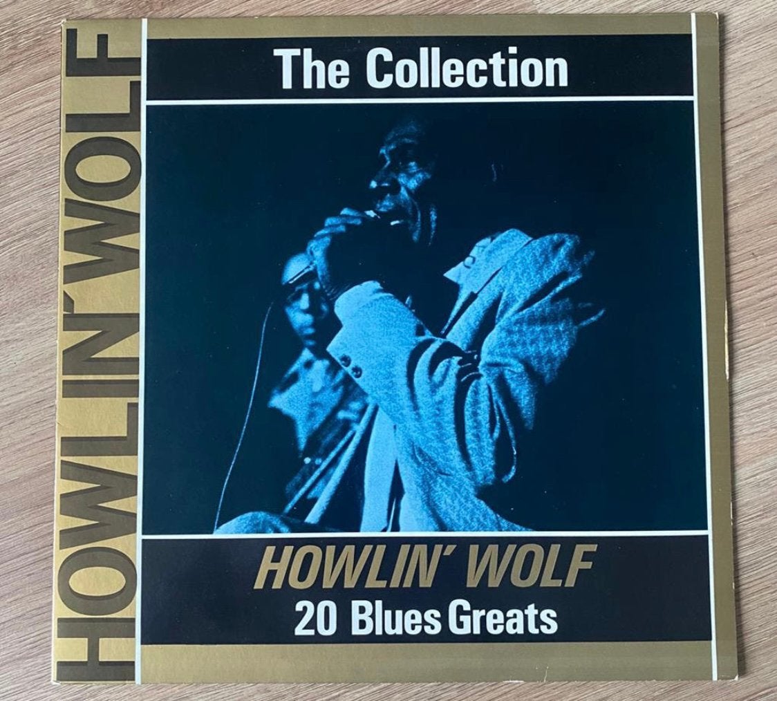 lp: Howlin’ Wolf - 20 Blues Greats, Cd's en Dvd's, Ophalen of Verzenden, Gebruikt, Blues, LP
