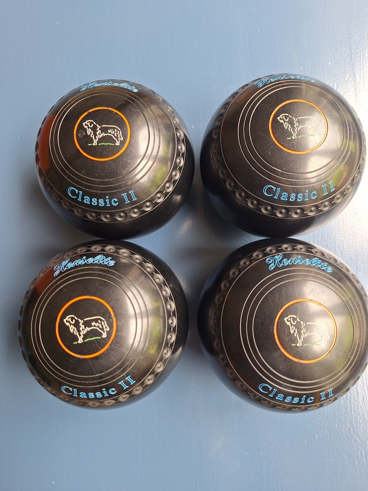 Henselite Classic II Lawn Bowls Set - Australisch gemaakt, Ophalen of Verzenden, Gebruikt