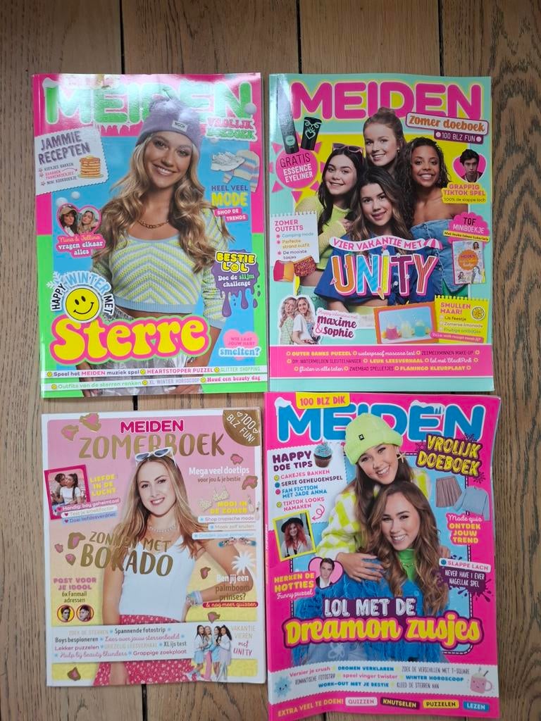 Meiden Tijdschriften - Zomerboek, Vrolijk Doeboek, Winter, Ophalen of Verzenden, Gelezen, Overige typen