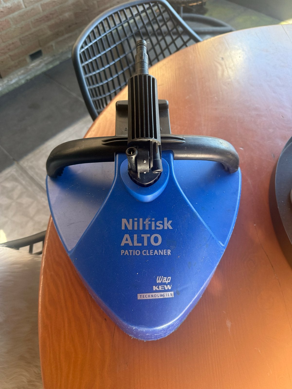 Zgan Nilfisk Alto terrasreiniger/patio cleaner, Ophalen of Verzenden, Zo goed als nieuw
