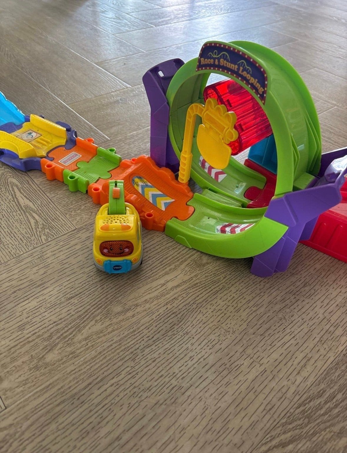Leuke Racebaan met Stunt Looping en Auto, Overige merken, Ophalen of Verzenden, Overige aandrijving, Met looping